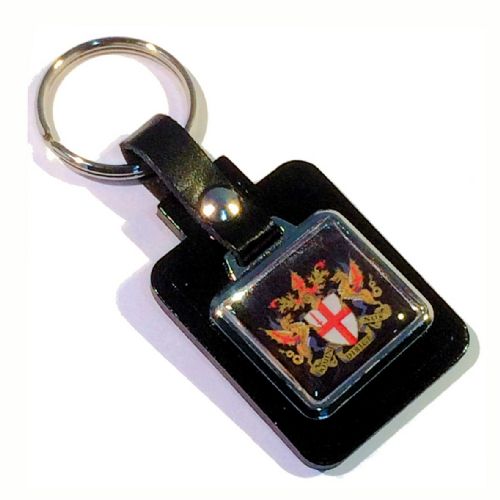 Keyfob Blank Rectangle 26x24mm and printed dome